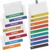Pre-Printed Vinyl Badge Holders (Stock Titles)